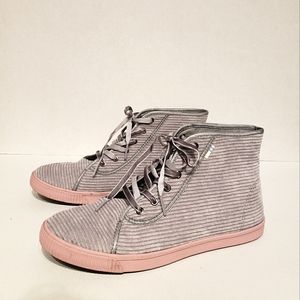 TOMS Grey Corduroy Sneakers